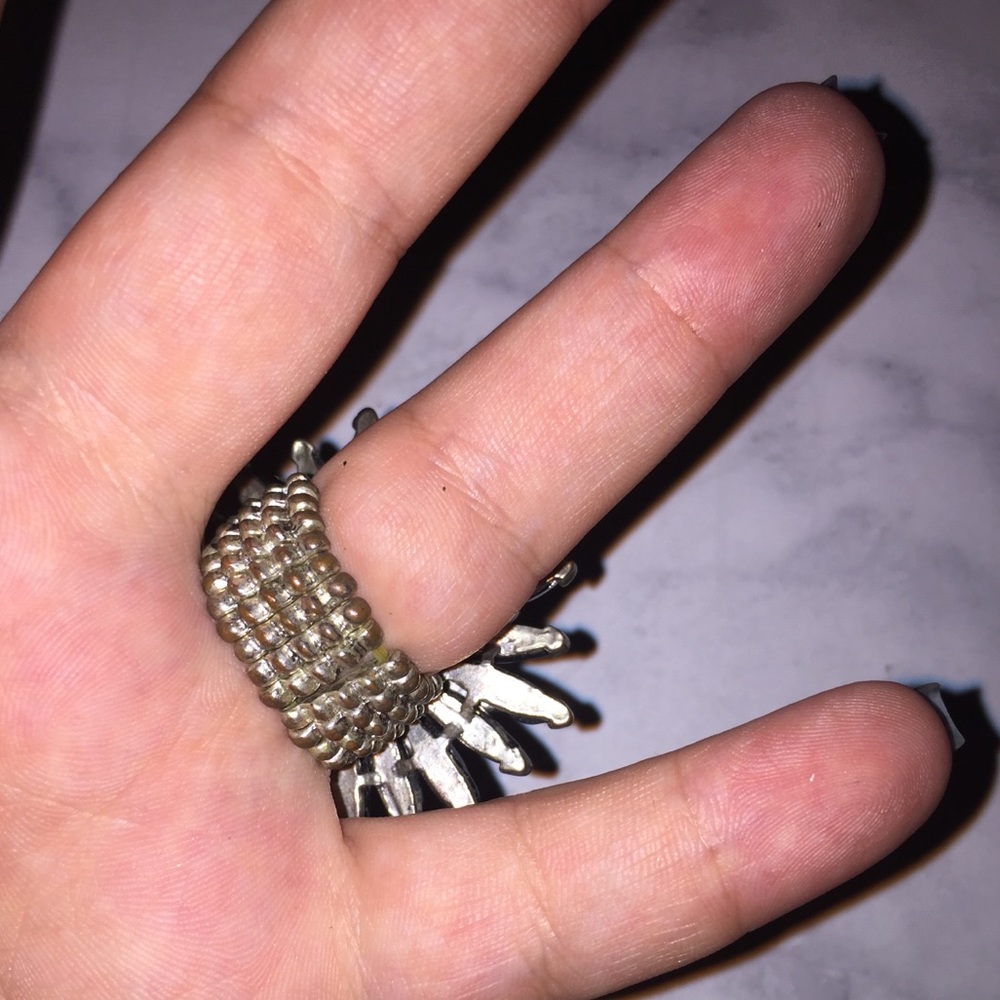 Silver, Flower Ring - image 4